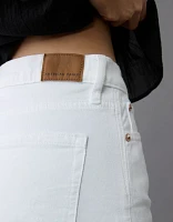 Short décontracté à taille très haute en denim extensible et rigide de 6 po AE