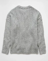 AE Oversized Crew Neck Sweater