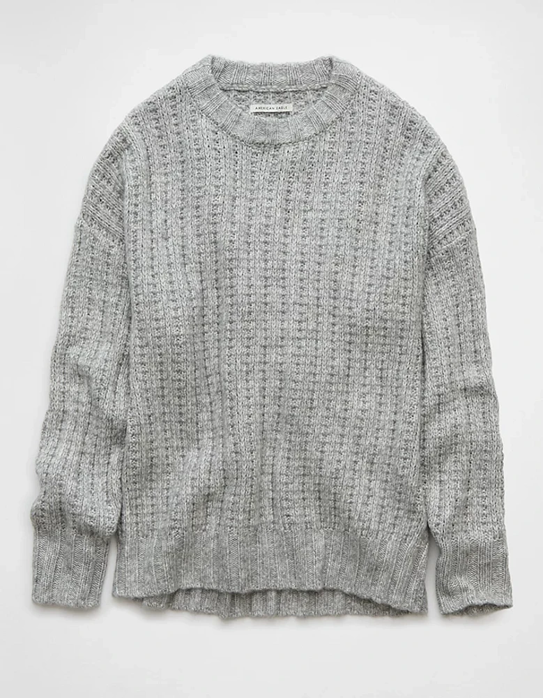 AE Oversized Crew Neck Sweater