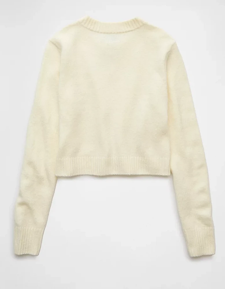 AE Whoa So Soft Easy Crew Neck Cardigan