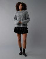 AE Oversized Cable Knit Sweater