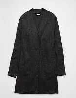 AE Whoa So Soft Oversized Long Line Cardigan