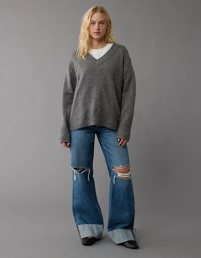 AE Whoa So Soft V-Neck Sweater