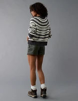 AE Chunky Raglan Fairisle Sweater