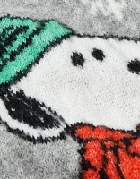 AE Whoa So Soft Oversized Snoopy Holiday Sweater