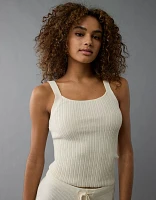 AE Scoop Neck Sweater Tank Top