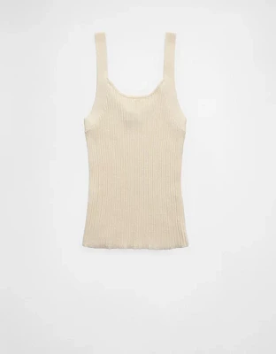 AE Scoop Neck Sweater Tank Top