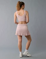Débardeur style chandail en chenille à encolure V AE