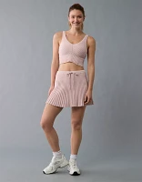 Débardeur style chandail en chenille à encolure V AE