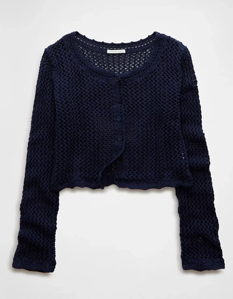 AE Open Stitch Cardigan