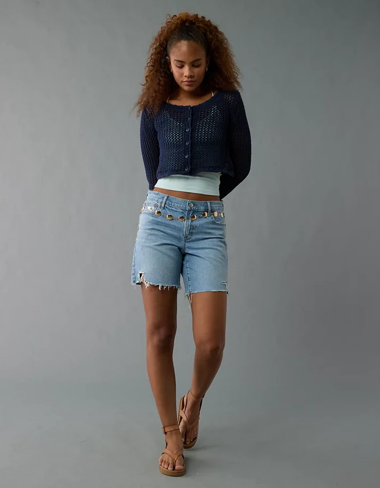 AE Open Stitch Cardigan