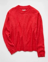 AE Whoa So Soft Valentine's Day Crew Neck Sweater