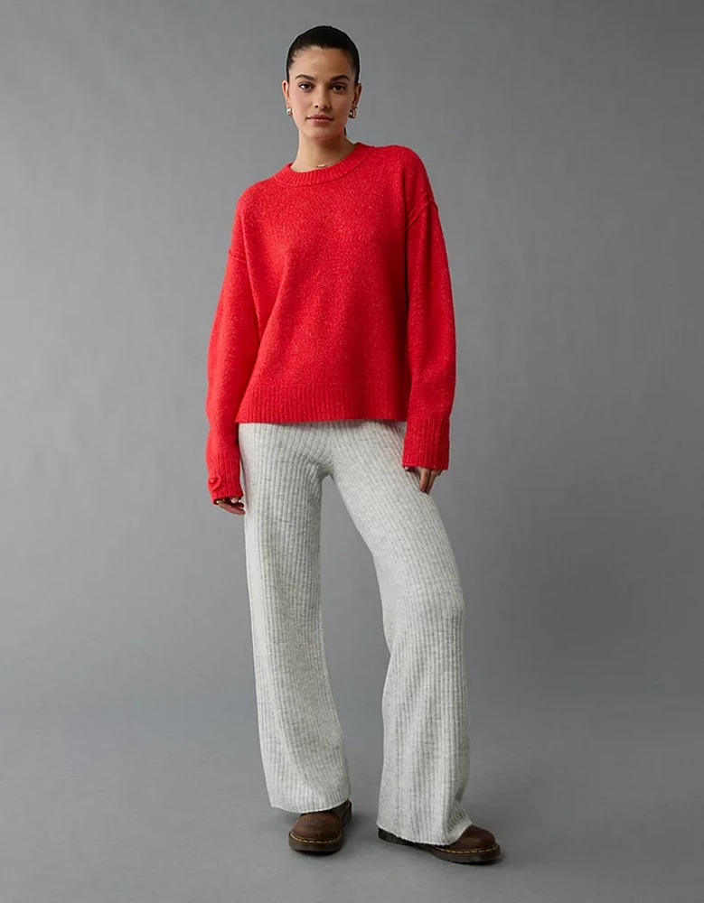 AE Whoa So Soft Valentine's Day Crew Neck Sweater