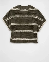 AE Cropped Sweater T-Shirt