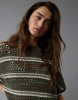 AE Cropped Sweater T-Shirt