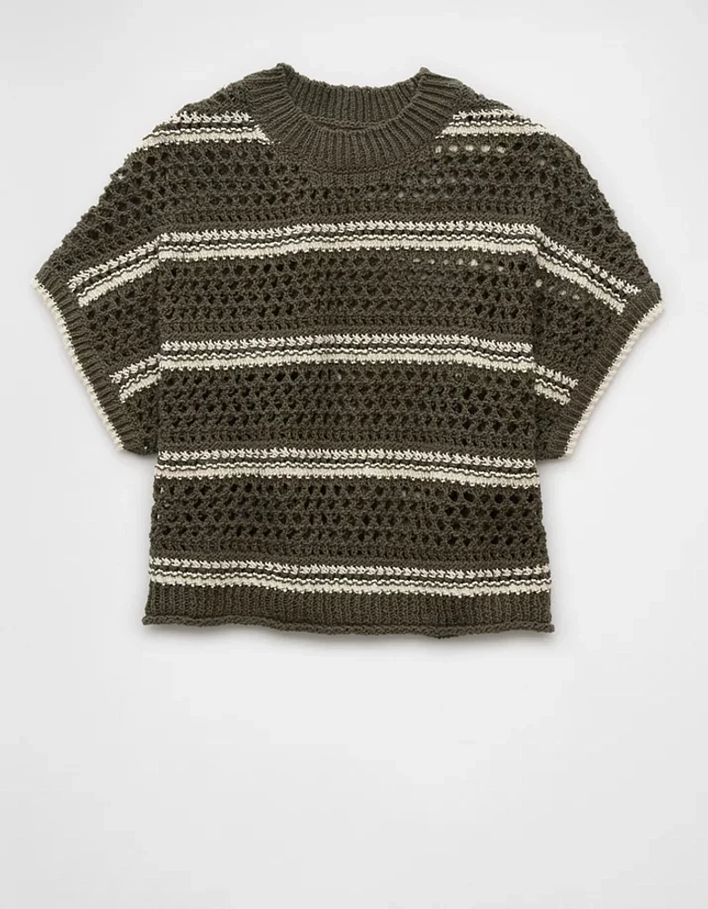AE Cropped Sweater T-Shirt
