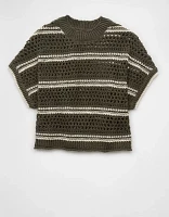 AE Cropped Sweater T-Shirt