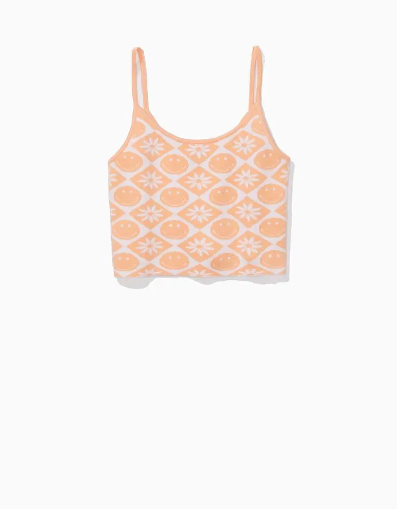 AE Cropped Sweater Tank Top