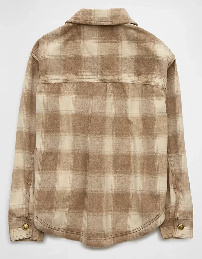 AE Plaid Shacket