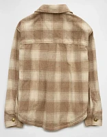 AE Plaid Shacket