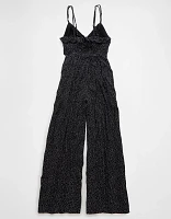 AE Ruffle Wide-Leg Jumpsuit