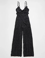 AE Ruffle Wide-Leg Jumpsuit