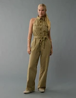 AE Collared Halter Jumpsuit