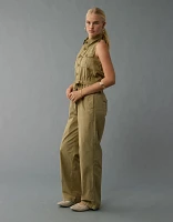 AE Collared Halter Jumpsuit