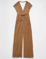 Combinaison-pantalon crochetée AE