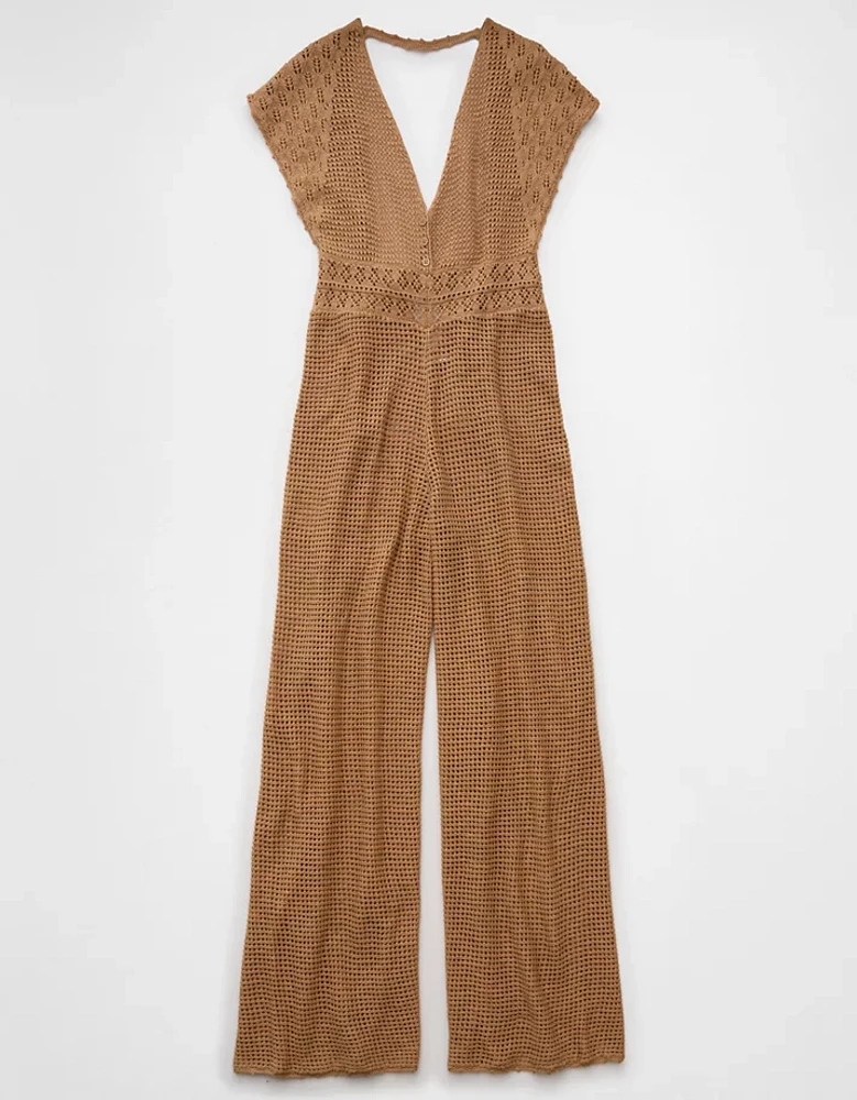 Combinaison-pantalon crochetée AE