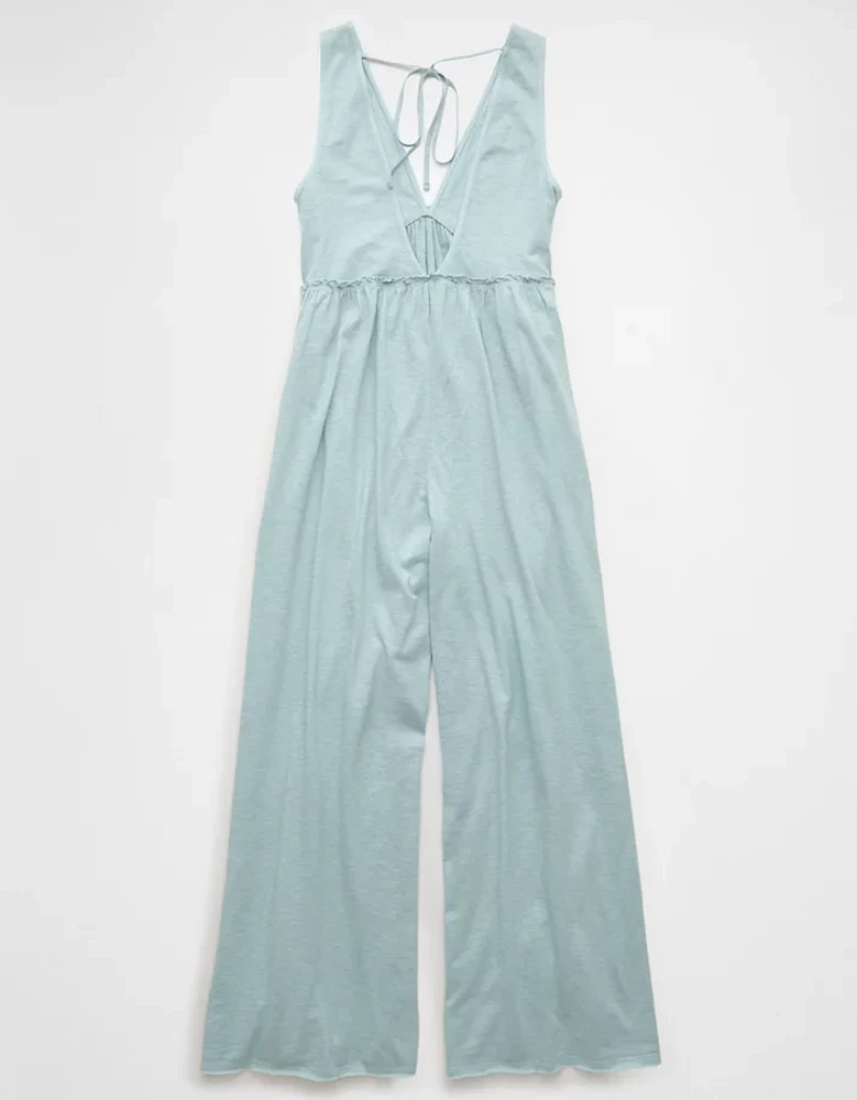 AE Sunchaser Knit V-Neck Jumpsuit