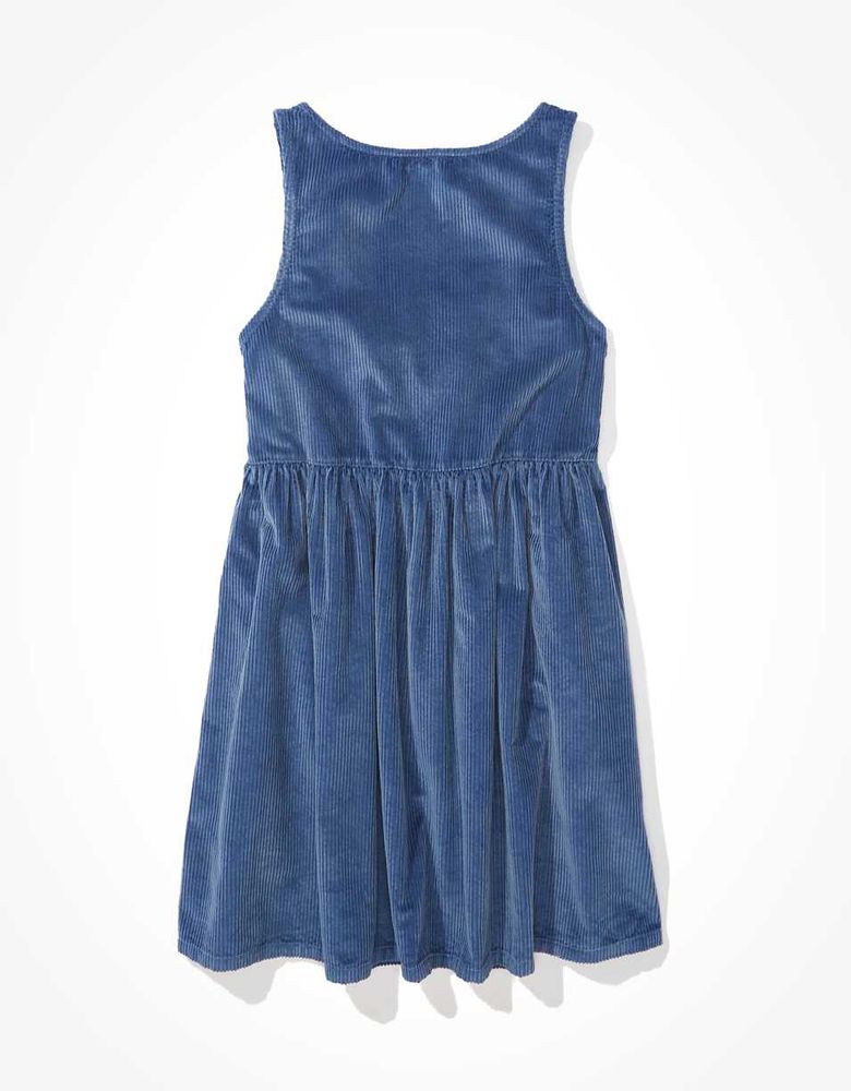 AE Corduroy Babydoll Mini Dress