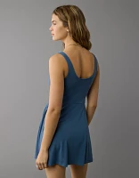 AE Knit Fit & Flare Mini Skort Dress