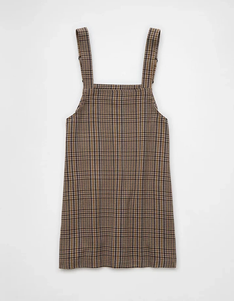 AE Plaid Pinafore Dress