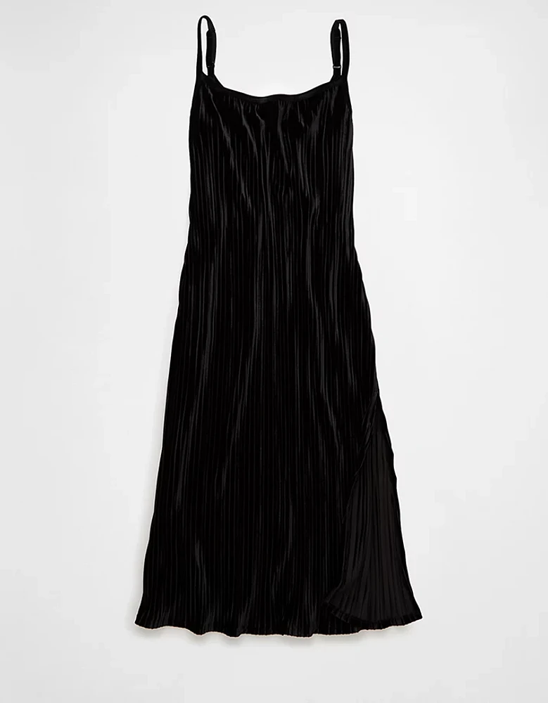 AE Velvet Midi Dress