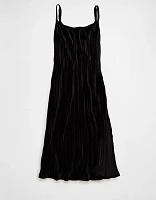 AE Velvet Midi Dress