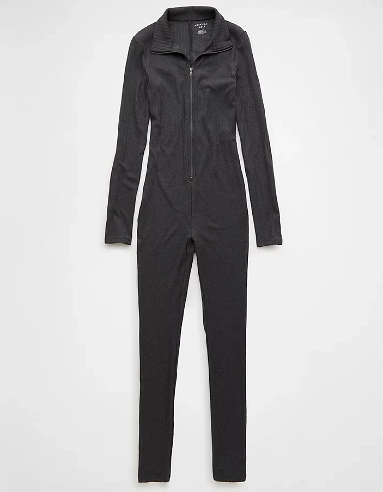 AE Zip-Up Lounge Jumpsuit