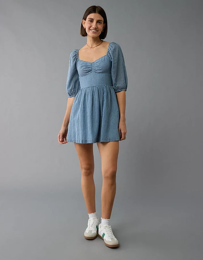 AE Puff Sleeve Mini Dress