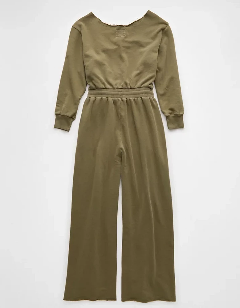 AE Off-The-Shoulder Lounge Jumpsuit