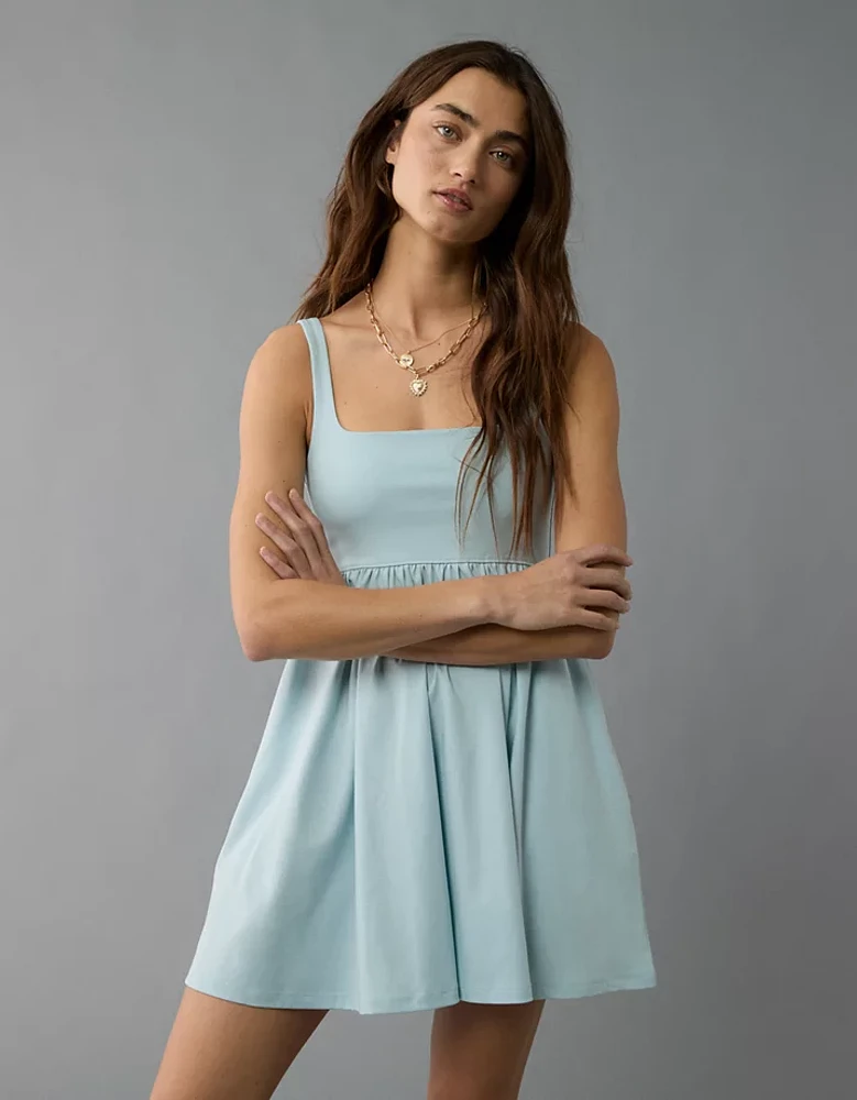 Minirobe en tricot à taille empire AE