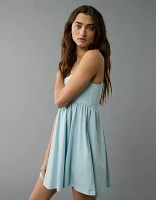 Minirobe en tricot à taille empire AE