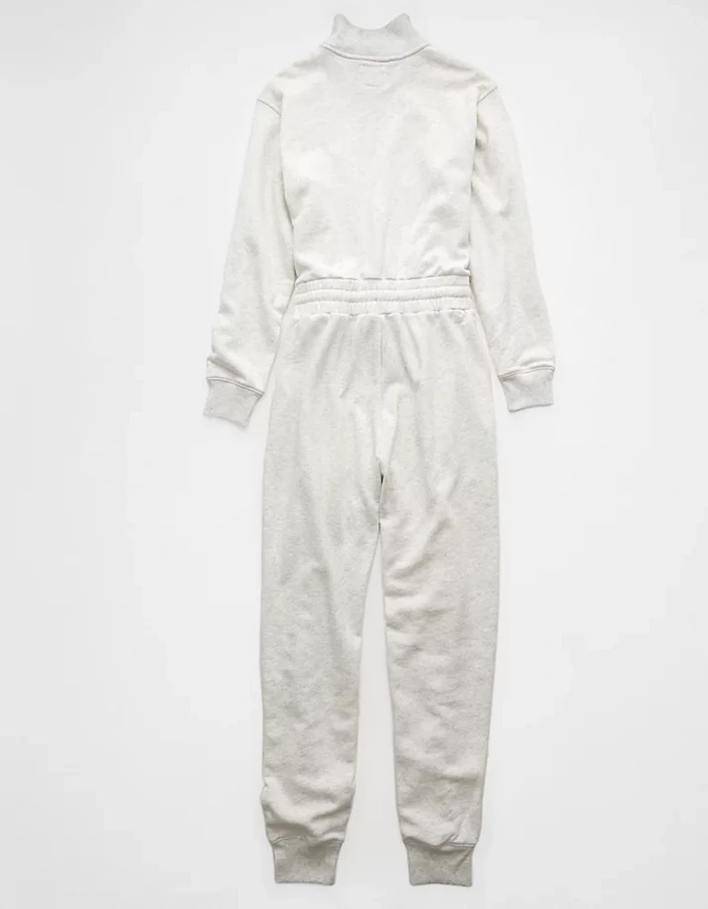 AE Collared Terry Jumpsuit