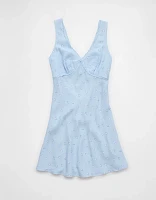 Minirobe à bretelles encolure en V AE