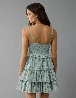 AE Lace Ruffle Tiered Mini Dress