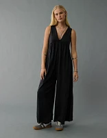 AE Sunchaser Knit V-Neck Jumpsuit