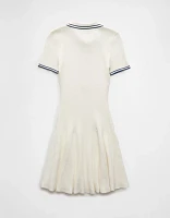 AE Short-Sleeve Polo Mini Dress