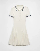 AE Short-Sleeve Polo Mini Dress