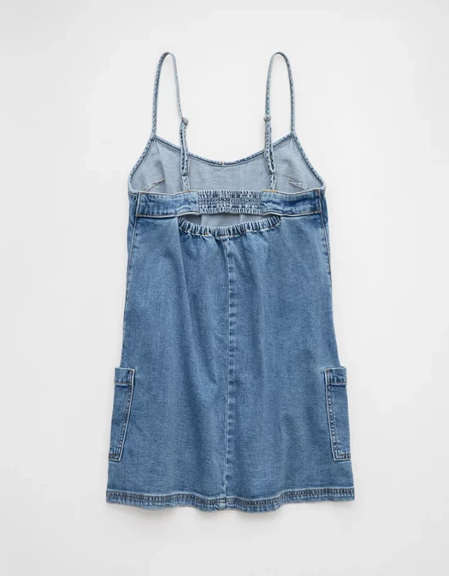 AE Denim Mini Shift Dress | Liberty Center