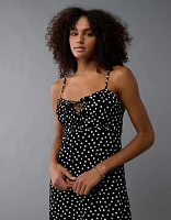 AE Polka Dot Midi Slip Dress