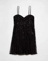 AE Sequin Mini Slip Dress